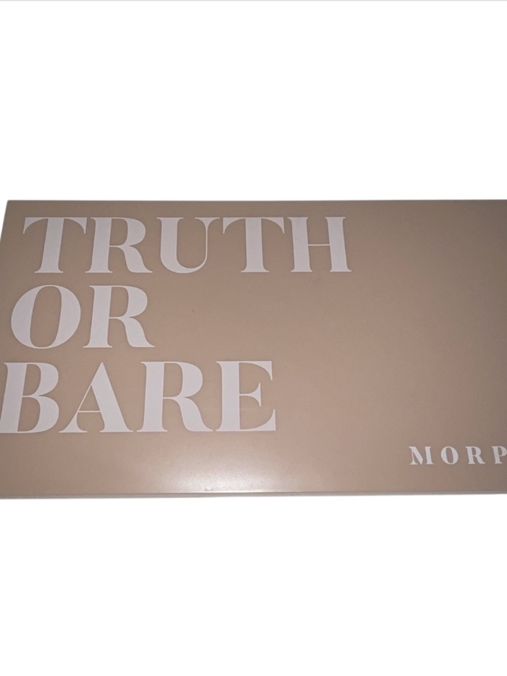 Truth Or Bare Morphe Artistry Eyeshadow Palette 18 Neutral Shades